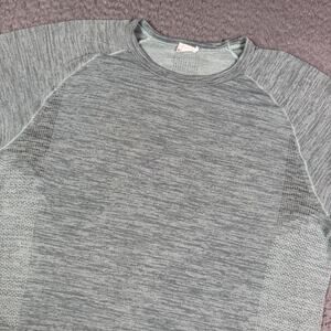 Gymshark Seamless Shirt Mens M Green Heathered Training Gym Performance Stretch